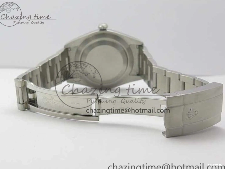 Best 39mm 114300 on A2824 UBF Bracelet Perpetual Edition SS Oyster White Dial 0204